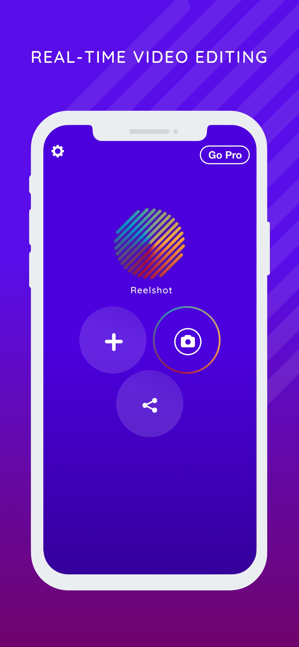 Reelshot Example Screen