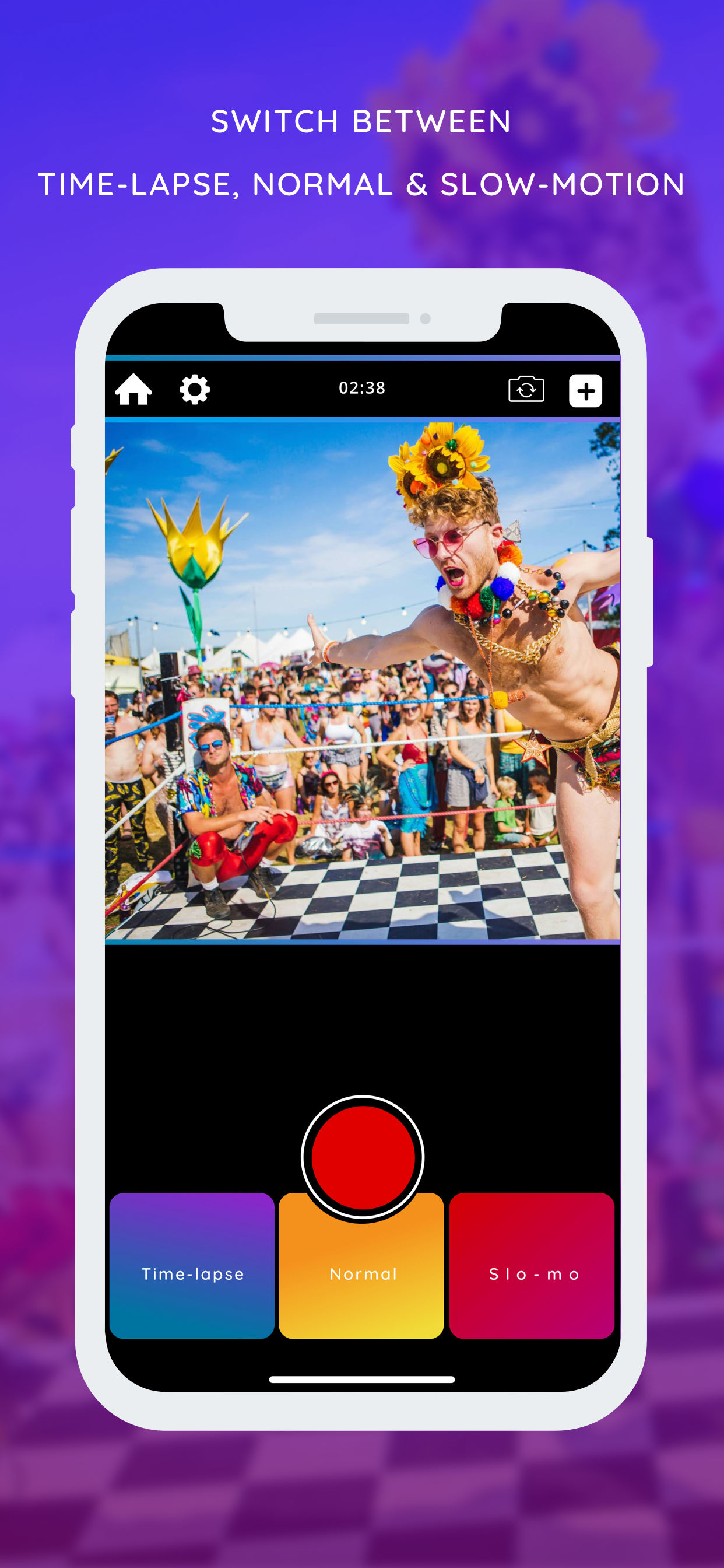 Reelshot Example Screen